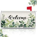 Magnetic Eucalyptus Mailbox Cover - Spring Decor