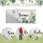 Magnetic Eucalyptus Mailbox Cover - Spring Decor