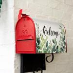 Magnetic Eucalyptus Mailbox Cover - Spring Decor