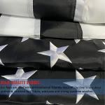 Thin Blue Line Flag with Brass Grommets - 3x5