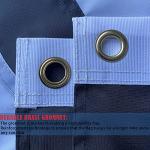 Thin Blue Line Flag with Brass Grommets - 3x5