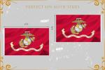 USMC Flag 3x5 Outdoor Heavy Duty Polyester