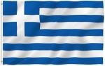 Anley 3x5 Ft Fade-Proof Greece Flag