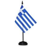 Greece Mini Desk Flag Set - 6x4 Inch