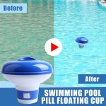 Automatic Floating Chlorine Tablet Dispenser for Pools