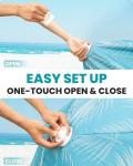 Portable Beach Umbrella with UPF 50+ Protection