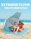 Portable Beach Umbrella with UPF 50+ Protection