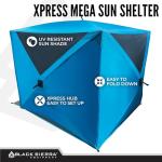 Black Sierra Beach Tent - Easy Pop-Up Canopy