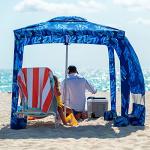 Instant Beach Canopy Tent with Sand Pockets