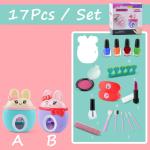 17-Piece Kids Nail Art Printer Set