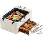 Automatic Indoor Electric Kebab Grill with Rotating Skewers
