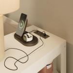 Multi-Functional White Daybed with Storage and Desk