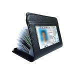 RFID Blocking Leather Credit Card Holder Wallet