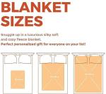 Personalized Cozy Dog Cuddling Blanket Gift