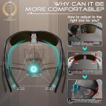 Men's Polarized Sunglasses with Ultralight Frame