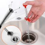 Toilet Clog Remover Tool - Easy Hair Cleaning