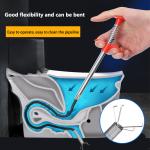 Toilet Clog Remover Tool - Easy Hair Cleaning
