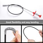 Toilet Clog Remover Tool - Easy Hair Cleaning