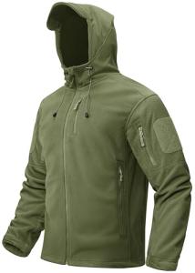 Men's Fleece-Lined Tactical Hoodie Jacket