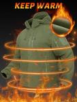 Men's Fleece-Lined Tactical Hoodie Jacket
