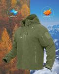 Men's Fleece-Lined Tactical Hoodie Jacket