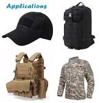 2 Pack Thin Blue Line Flag Tactical Patches