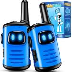 Kids Walkie Talkies Toys for Boys: comedyfun Mini Robots Walkies Talkies 2 Pack Halloween Christmas Birthday Gifts for 3 4 5 6-8 Year Old Boys Toys for 4 5 6 7 8-10 Year Old Camping Outdoor Games