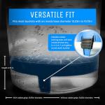 Dirt Lock Car Wash Bucket Insert - Blue