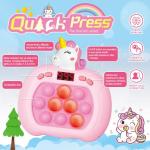 Pop Push Game Toy for Kids - Light Up Fidget