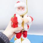 Singing Electric Santa Climbing Rope Ladder Toy