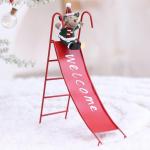 Electric Climbing Santa Doll with Music Decor