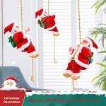 Santa Claus Climbing Toy Ladder with Music and Lights