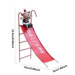 Electric Climbing Santa Doll with Music Decor