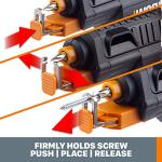 Worx 4V Cordless Rechargeable Screwdriver Set