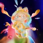 Monsters Rock Vinyl Plush Doll - 14.57 Inches