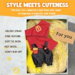 AICase 3-Piece Outfit Set for Lububu Dolls