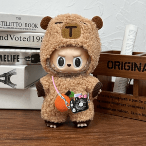 17CM Capibara Doll Outfit Set with Accessories