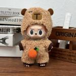 17CM Capibara Doll Outfit Set with Accessories