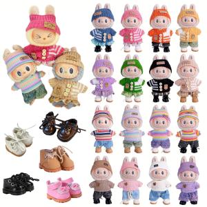 6.7" Labubu Doll Clothes Set: Hat & Outfit