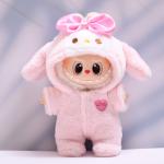 Labubu Doll Outfit Set with Hat and Shoes