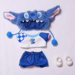 Cute Plush Doll Clothes Set for Labubu 17cm