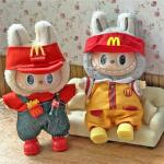 Labubu Doll Fast Food Outfit & Accessories