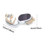 Leather Shoes for 17cm Cotton Doll Accessories