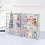 Transparent Acrylic Storage Box for Dolls and Figures