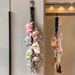 Wall-Mounted Plush Doll Display Rack