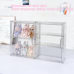 Transparent Acrylic Storage Box for Dolls and Figures