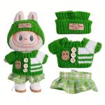 Adorable Sweater Set for Labubu Doll 17cm