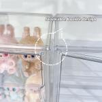 Transparent Acrylic Storage Box for Dolls and Figures