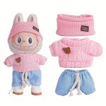 Adorable Sweater Set for Labubu Doll 17cm