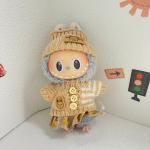 6.7" Labubu Doll Clothes Set: Hat & Outfit